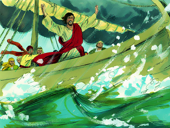 พระเยซูมีตัวตนจริงหรือ - พระเยซูห้ามพายุ