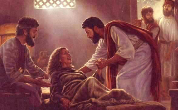 พระเยซูมีตัวตนจริงหรือ - การรักษาแม่ยายเปโตร