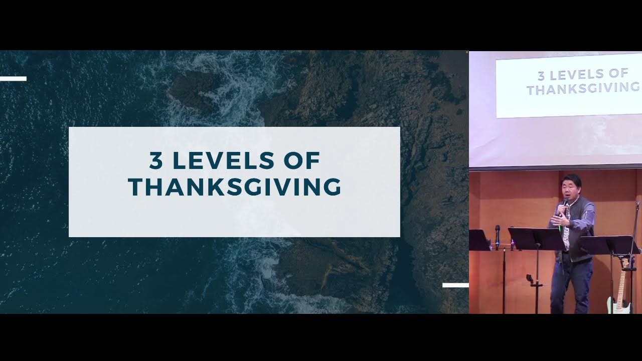 3 levels of thanksgiving